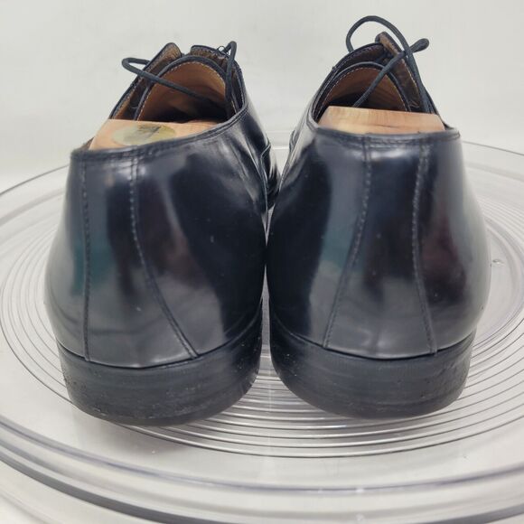 Salvatore FERRAGAMO "TRAMEZZA" Cap Toe Derby Oxfords Mens 12 D Made ITALY $1,490 - Picture 4 of 9